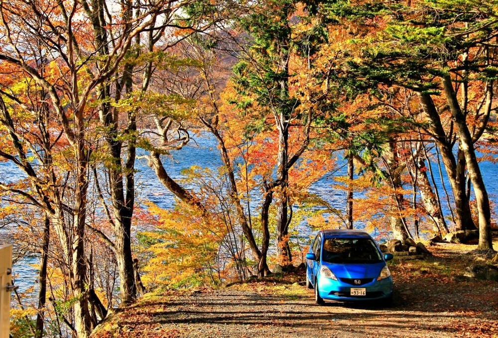 【栃木縣|日光】中禪寺湖、中禪寺:在紅橙黃的波浪層次堆疊間, 【栃木縣|日光】中禪寺湖、中禪寺:在紅橙黃的波浪層次堆疊間,