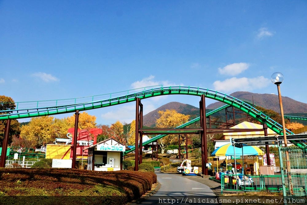 【大分縣】城島高原樂園：5星風景裡古老木造雲霄飛車＠別府市