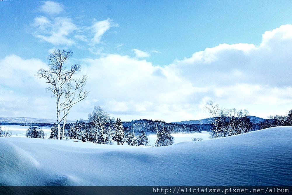 【北海道。幌加內町】冬之朱鞠內湖:日本最大人工湖幻化成的雪中遊樂園、冰上釣魚場