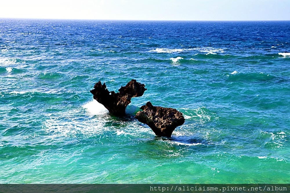 【沖繩】 古宇利島:戀上七彩海景的神之島、找尋秘藏心形岩