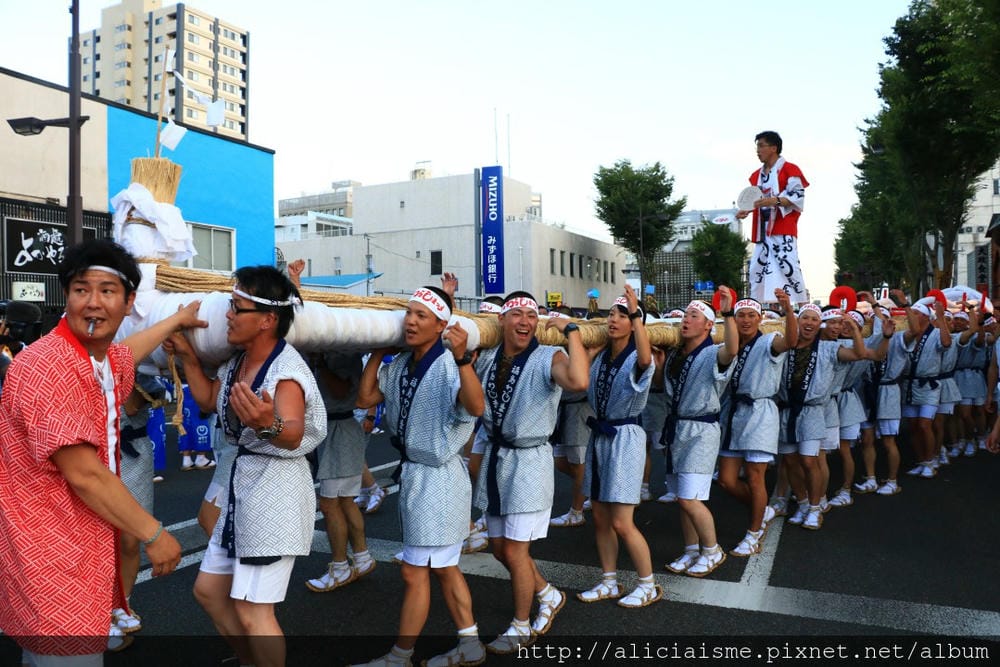【福島市】福島草鞋祭:(2018)來看日本第一的「健腳祈願」大草鞋、可愛小草鞋遊行共演夏日元氣