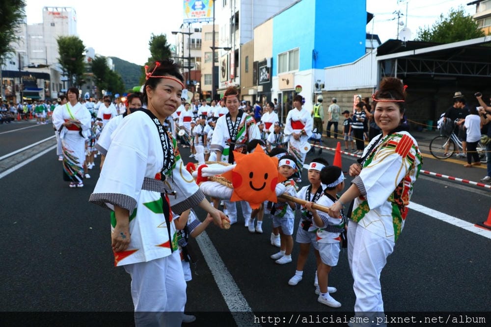 【福島市】福島草鞋祭:(2018)來看日本第一的「健腳祈願」大草鞋、可愛小草鞋遊行共演夏日元氣