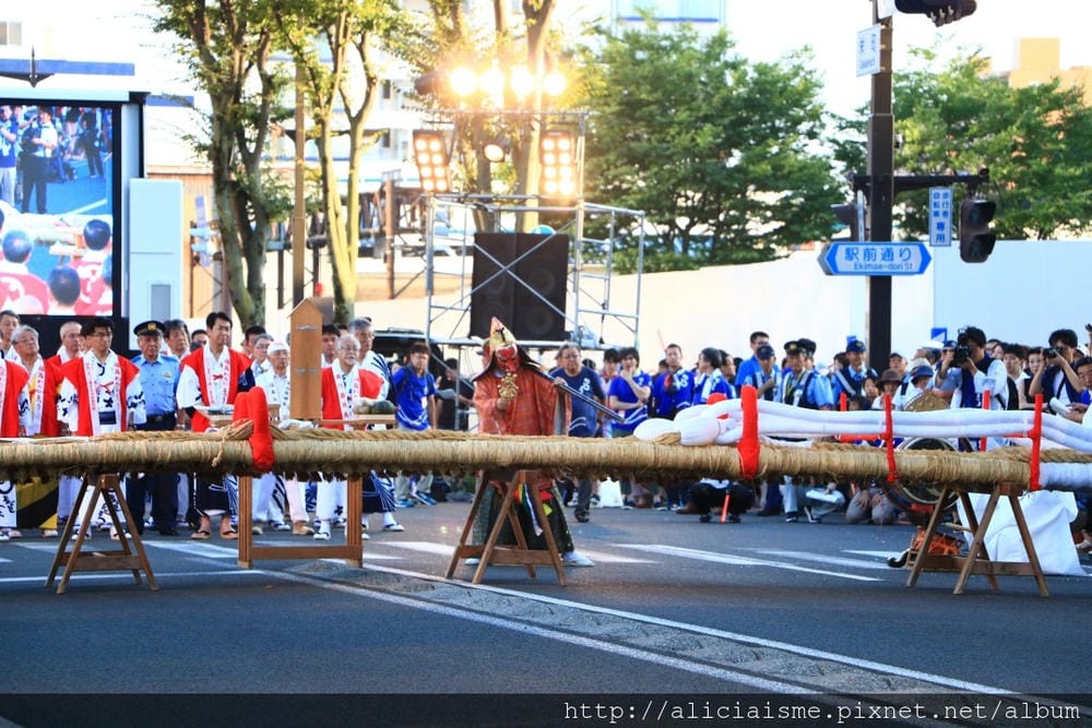 【福島市】福島草鞋祭:(2018)來看日本第一的「健腳祈願」大草鞋、可愛小草鞋遊行共演夏日元氣