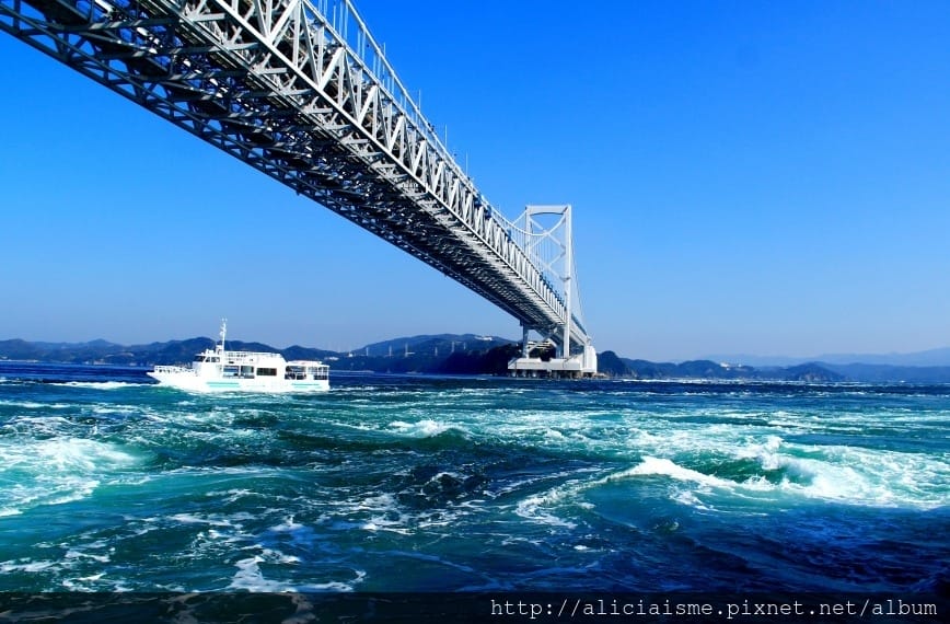 【德島縣】高機率一睹世界三大的「鳴門漩渦」海上奇景、渦之道的空中漫步、鳴門公園眺望