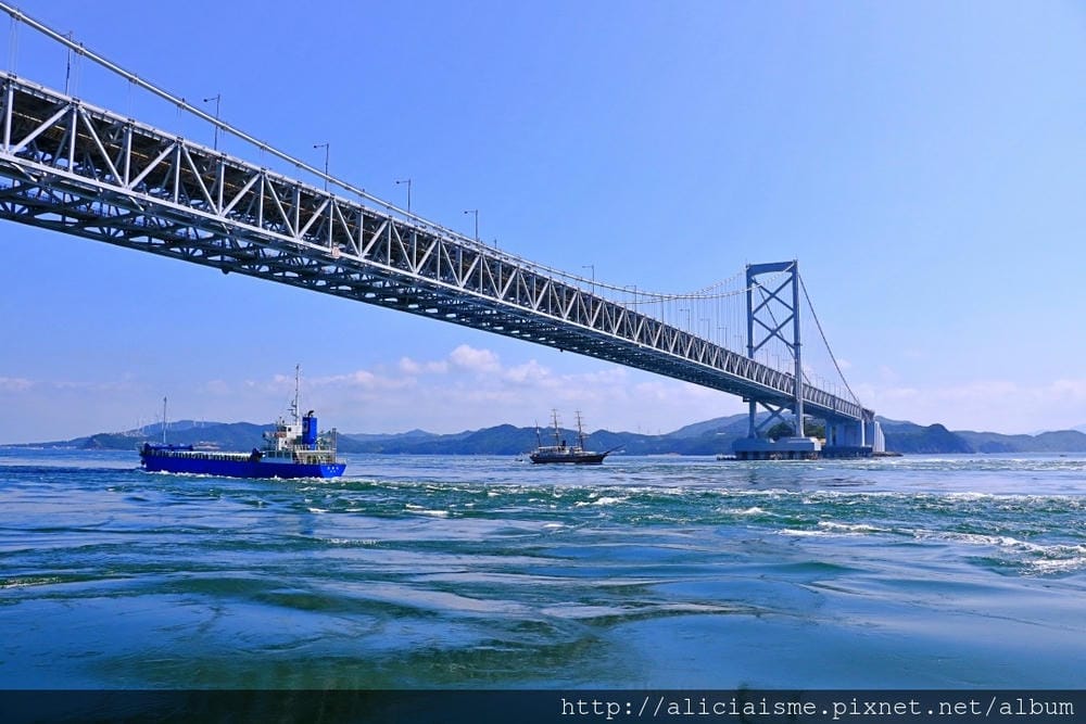 【德島縣】高機率一睹世界三大的「鳴門漩渦」海上奇景、渦之道的空中漫步、鳴門公園眺望