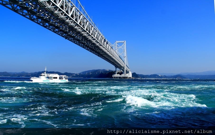 【德島縣】高機率一睹世界三大的「鳴門漩渦」海上奇景、渦之道的空中漫步、鳴門公園眺望