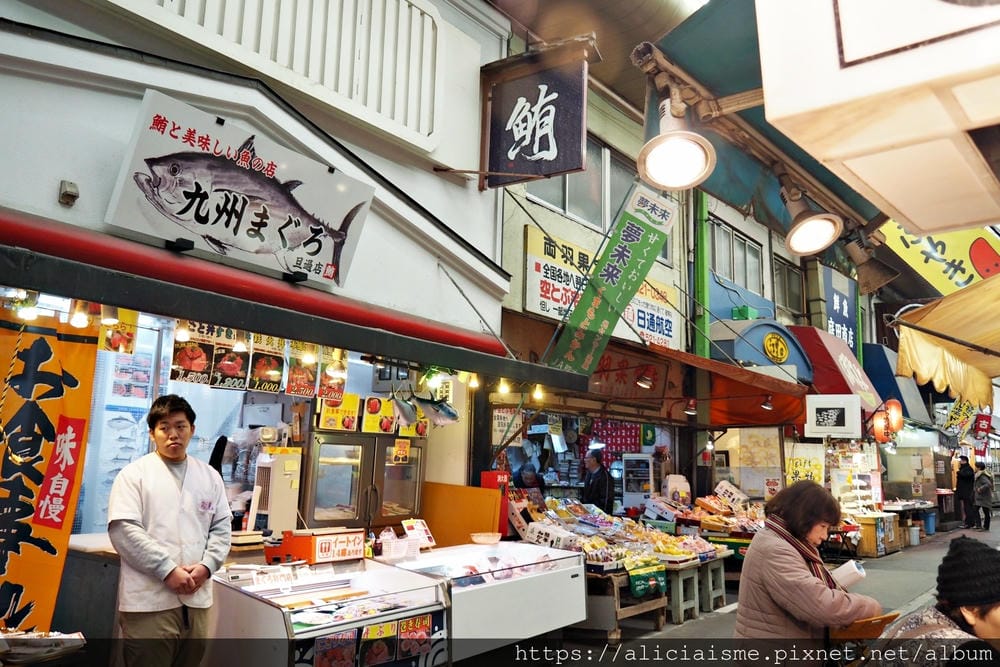【福岡縣 | 小倉】旦過市場：走進昭和年代銅板美食～大學堂DIY丼飯，黑兵衛親子丼、旦過烏龍、關東煮，旦過栗饅、當季水果、手沖咖啡