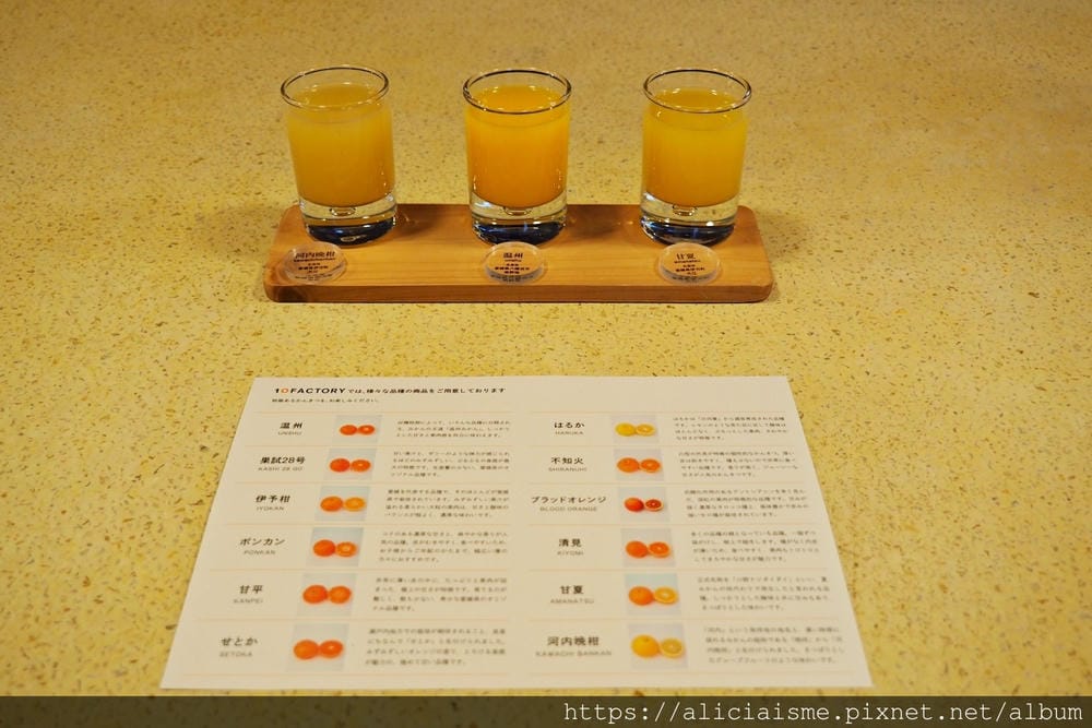 【愛媛縣】10 FACTORY:當季現榨蜜柑汁、三款試飲組、蜜柑啤酒、冰淇淋⋯⋯蜜柑專門店裡的10大好喝秘密