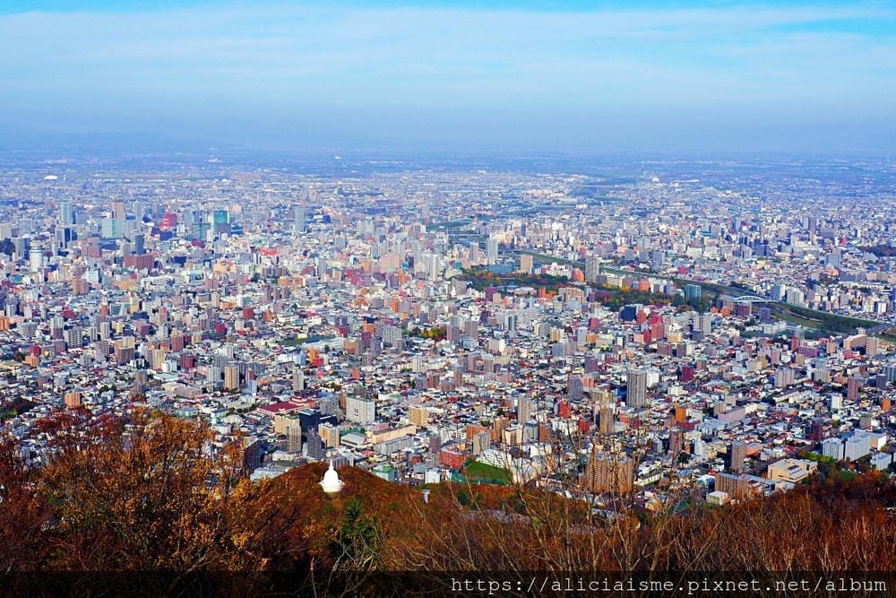 【北海道。札幌】(2019更新)藻岩山:新3大夜景、紅葉名山360度全景大視野