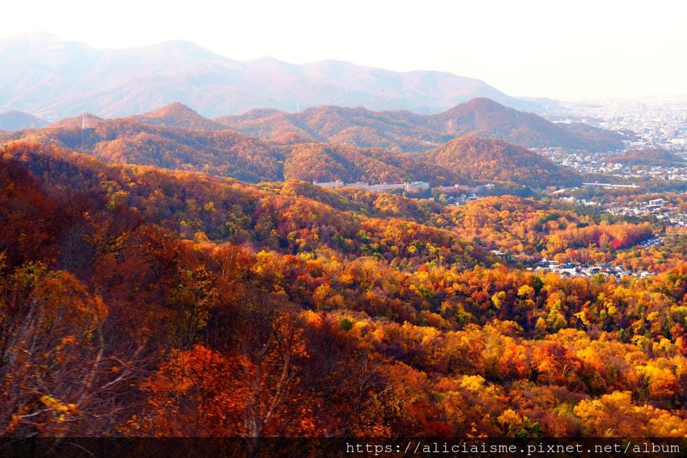 【北海道。札幌】(2019更新)藻岩山:新3大夜景、紅葉名山360度全景大視野