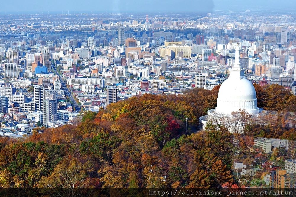 【北海道。札幌】(2019更新)藻岩山:新3大夜景、紅葉名山360度全景大視野
