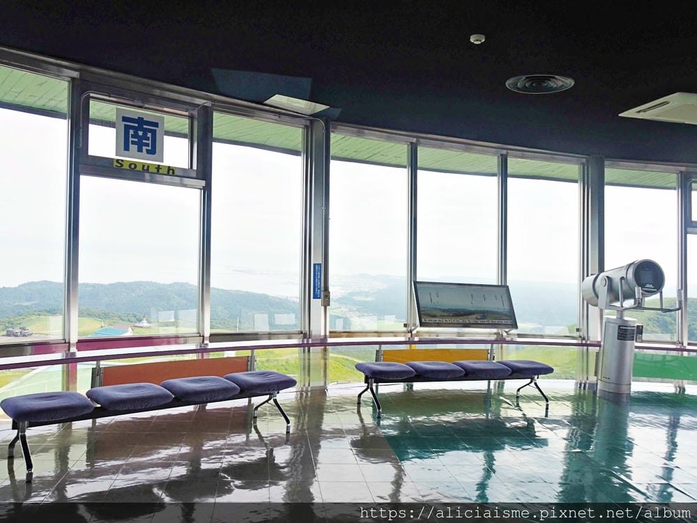 【秋田縣】男鹿半島：世界三景「寒風山」～360度回轉展望台，飽覽整個男鹿半島山、海壯麗絕景