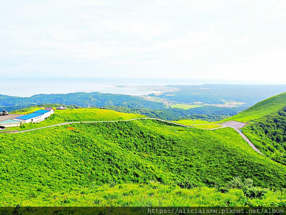 【秋田縣】男鹿半島：世界三景「寒風山」～360度回轉展望台，飽覽整個男鹿半島山、海壯麗絕景