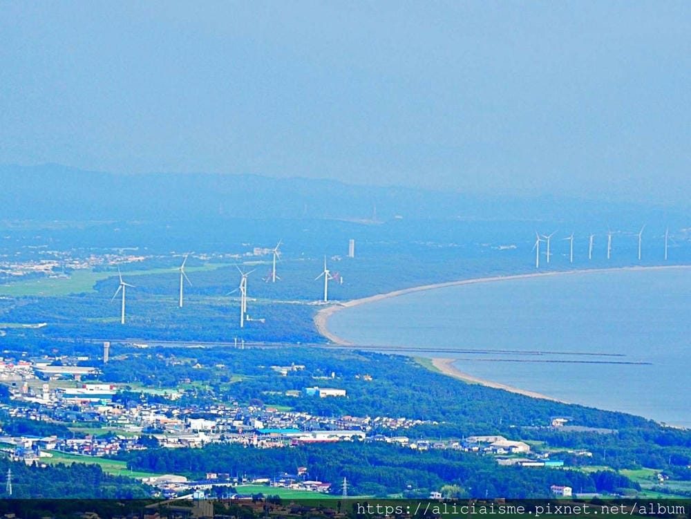 【秋田縣】男鹿半島：世界三景「寒風山」～360度回轉展望台，飽覽整個男鹿半島山、海壯麗絕景
