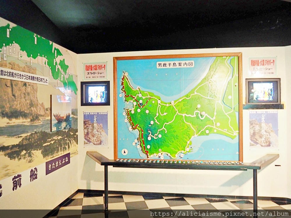 【秋田縣】男鹿半島：世界三景「寒風山」～360度回轉展望台，飽覽整個男鹿半島山、海壯麗絕景