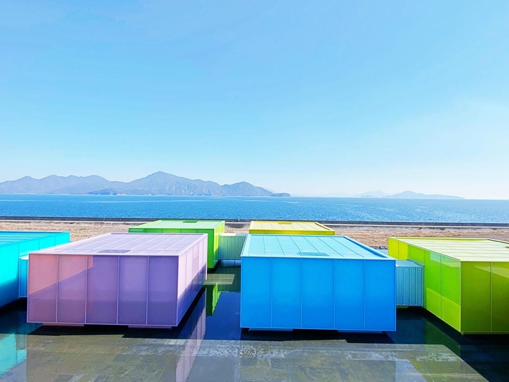 【廣島縣】坂茂*下瀨美術館:飄浮在瀨戶內海的彩色美術館,徜徉 【廣島縣】坂茂*下瀨美術館:飄浮在瀨戶內海的彩色美術館,徜徉