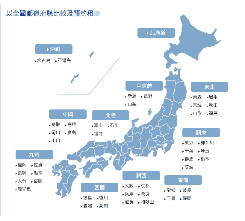 【日本租車】（2024更新）新手自駕，先到「租車網」比價、選
