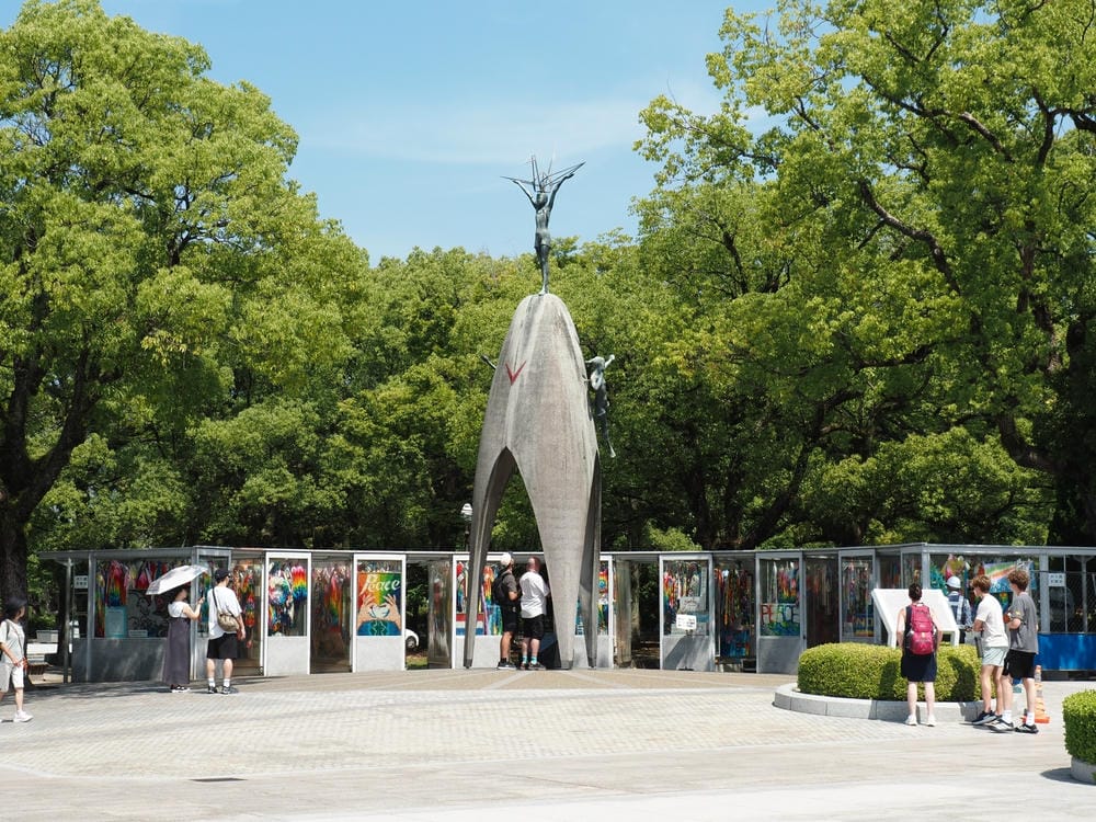 【廣島市】摺一隻紙鶴，投向原爆80周年的感動之旅：和平紀念公