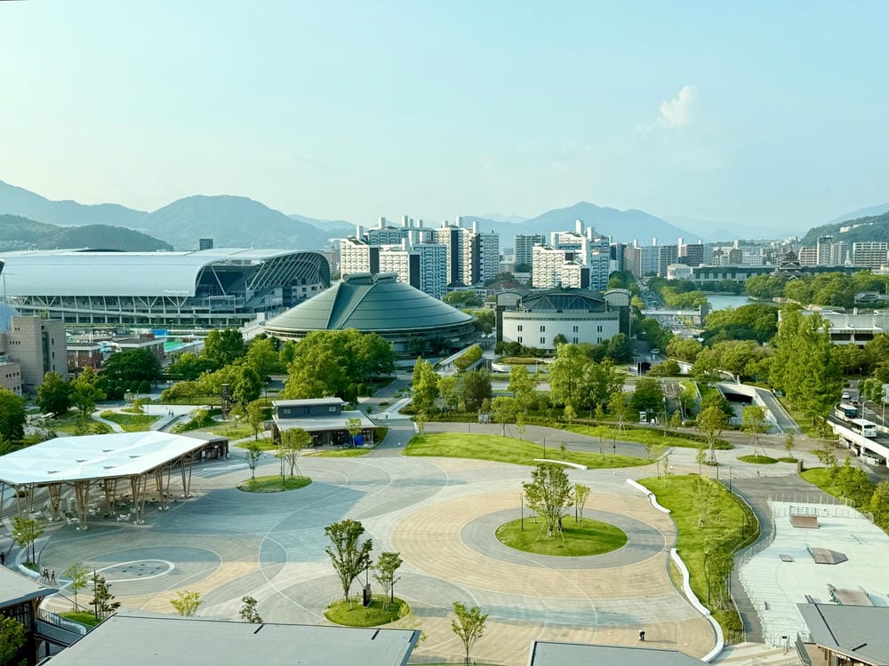 【廣島市】摺一隻紙鶴，投向原爆80周年的感動之旅：和平紀念公