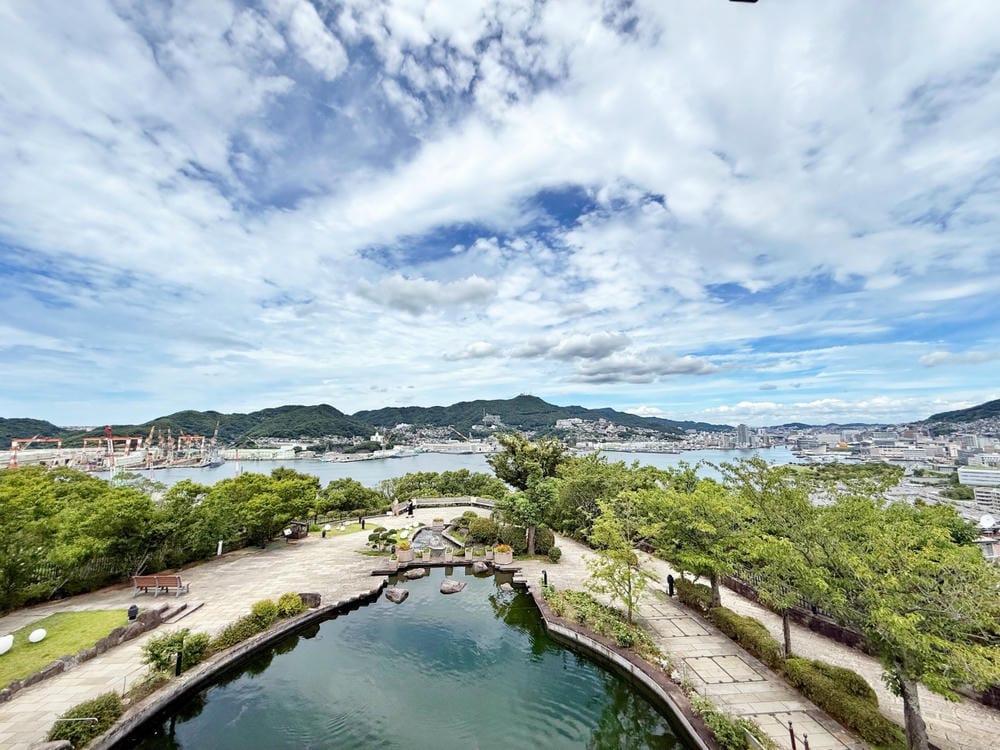 【長崎市】搭乘路面電車，哥拉巴園、大浦天主堂、出島、眼鏡橋，