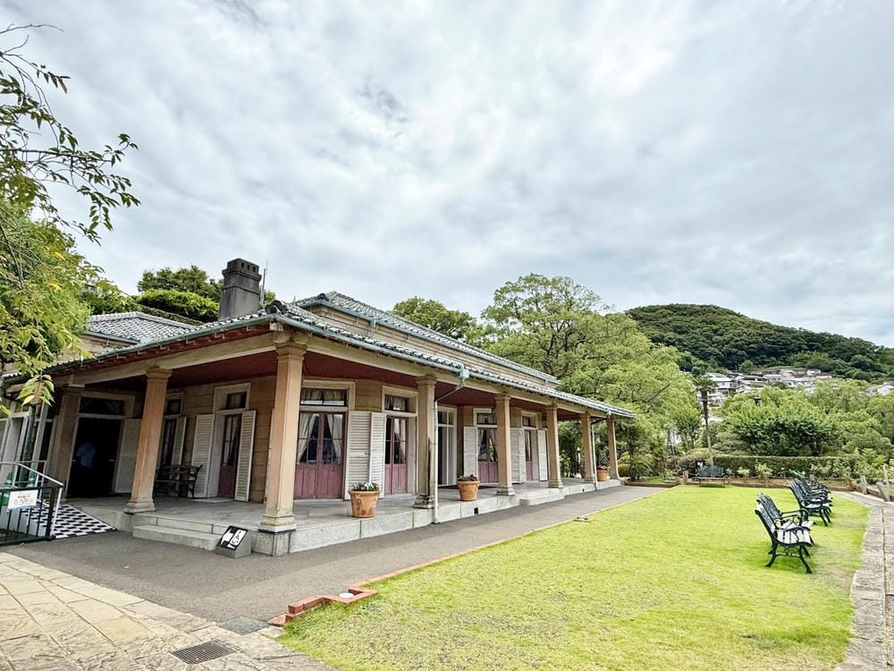 【長崎市】搭乘路面電車，哥拉巴園、大浦天主堂、出島、眼鏡橋，