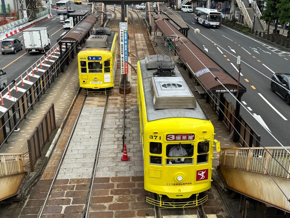 【長崎市】搭乘路面電車，哥拉巴園、大浦天主堂、出島、眼鏡橋，