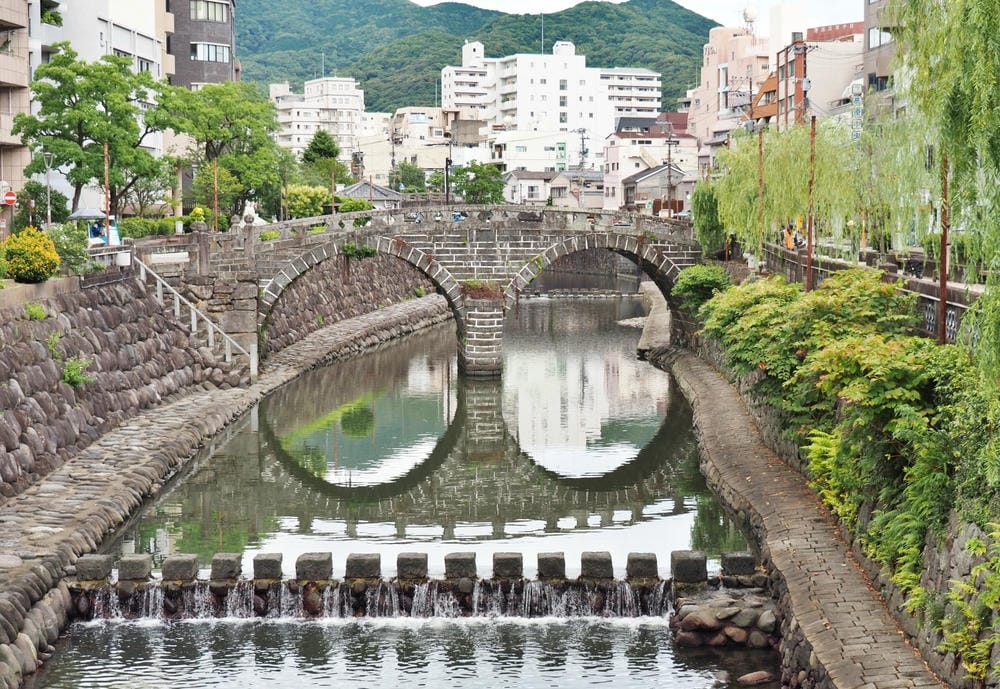 【長崎市】搭乘路面電車，哥拉巴園、大浦天主堂、出島、眼鏡橋，