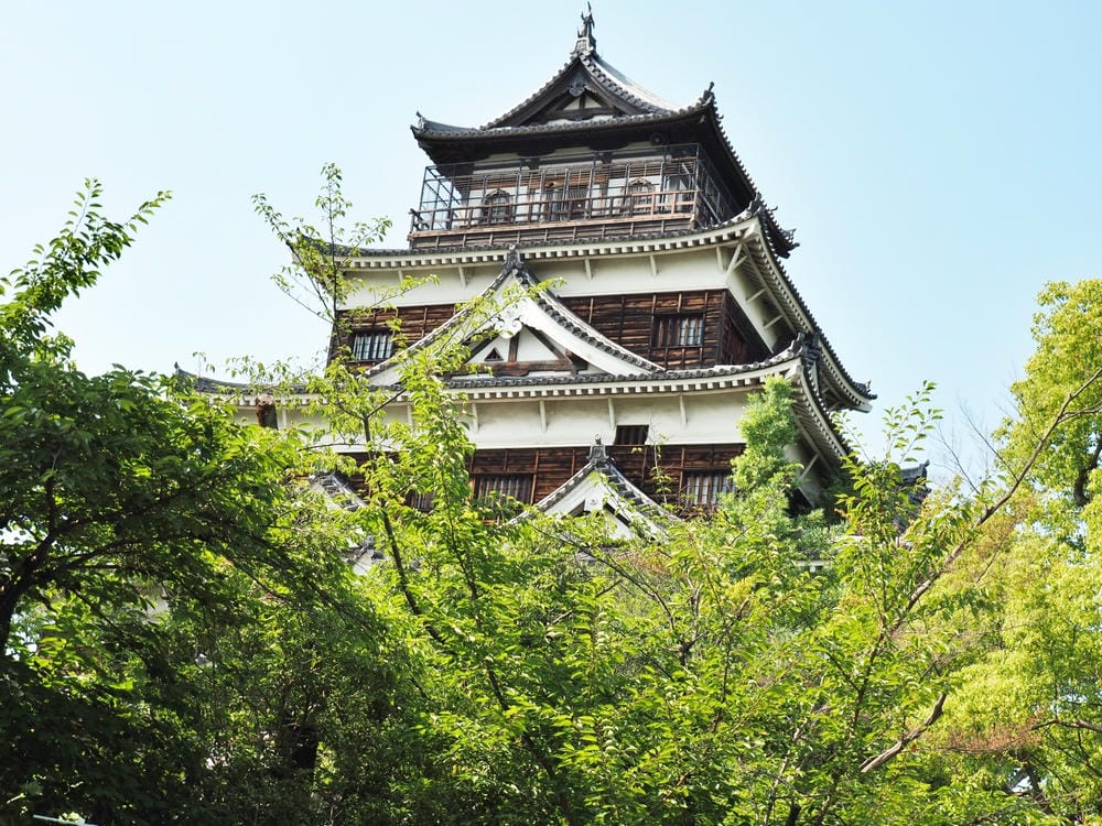 【廣島】漫步廣島城、縮景園，走進流動的山水畫，跨虹橋、清風亭