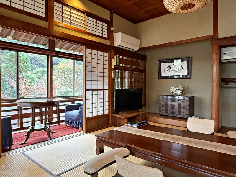 【大分縣|別府】・岡本屋旅館:明礬溫泉最古典美的老旅館,世代風華的品味美宿 - 第13張圖 【大分縣|別府】・岡本屋旅館:明礬溫泉最古典美的老旅館,世代風華的品味美宿