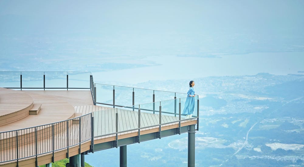 【滋賀縣】琵琶湖TERRACE：夢幻名景裡的天空特色席, 來趟森林高空散步、琵琶湖絕景眺望@琵琶湖VALLEY
