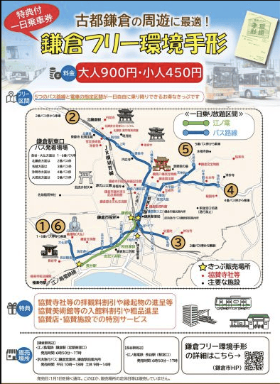 【日本交通票券—鎌倉】鎌倉交通票券大總覽，依地區景點購買最划算